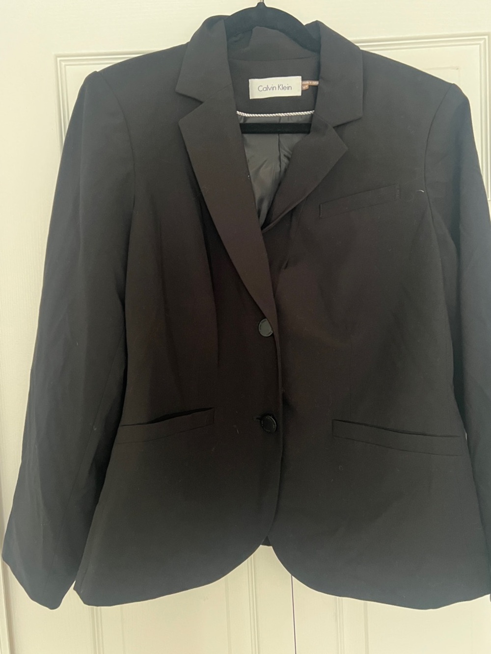 Calvin Klein Black Classic Women's Blazer